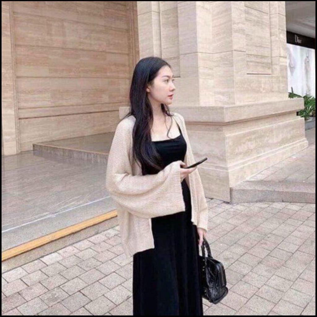 Áo khoác len GenY Cadigan Mỏng Cho Nữ Phong Cách Hàn Quốc