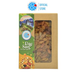 Nho Khô Vàng Chile size Jumbo Trading Perfect Partner hộp giấy kraft 250g _ Nho khô quả to, vị chua ngọt