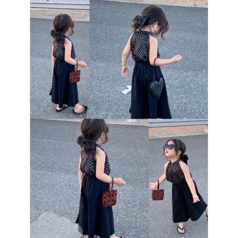 Set áo kèm quần ống suông cho bé