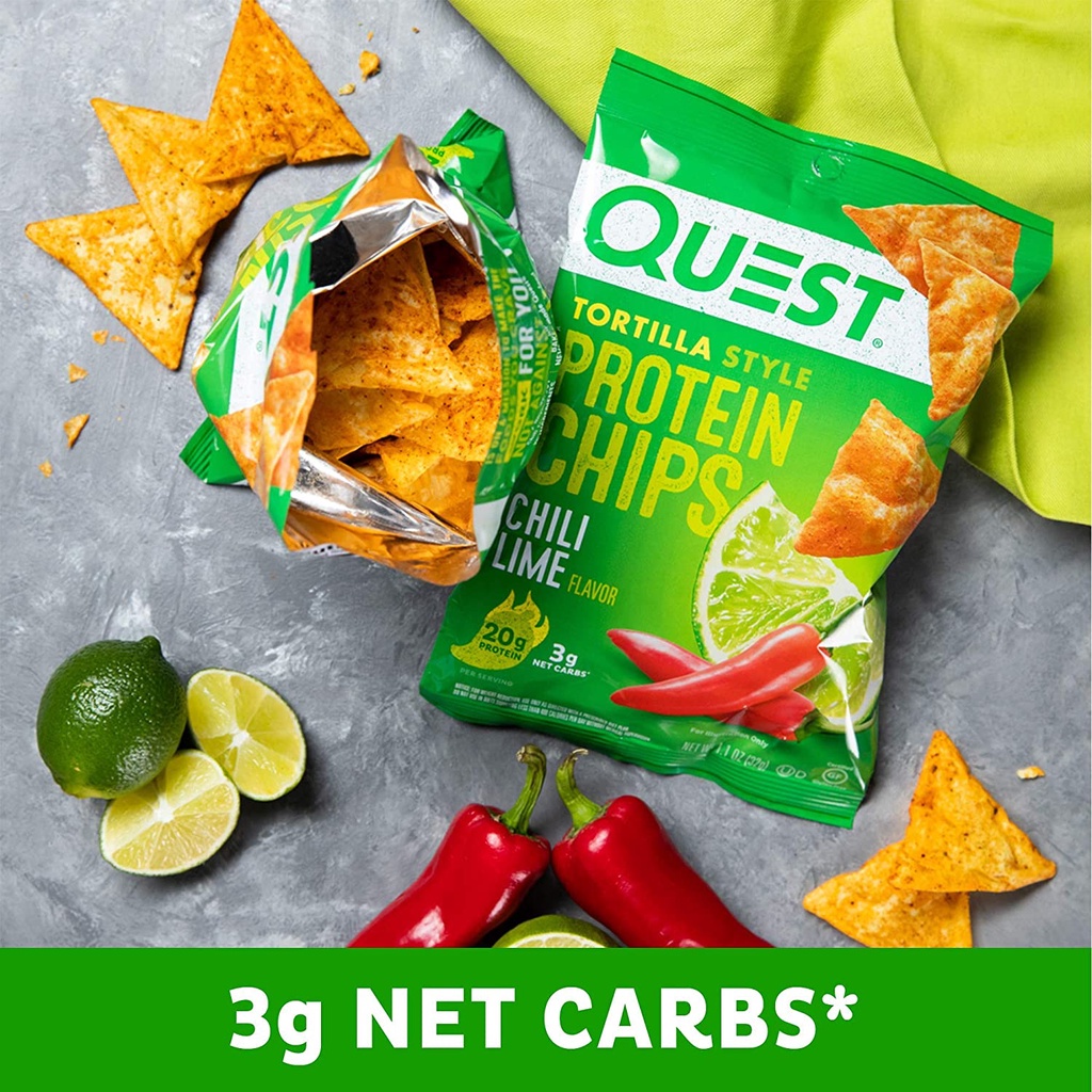 Bánh Quest Protein Chips bán chạy nhất thế giới đủ vị