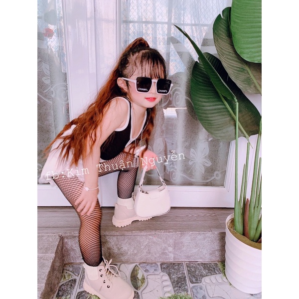 Sét áo dạt dài phối thắt eo cho bé gái 7-40kg