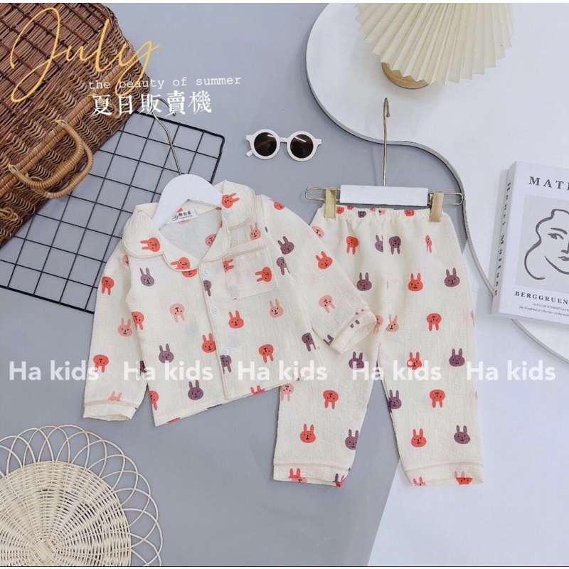 Pijama cho các bé chất xốp hàng đẹp 8-20kg