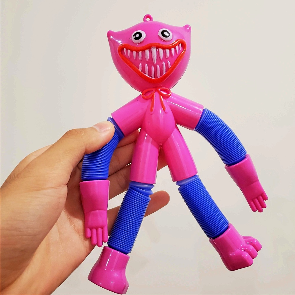 Huggy Wuggy Poppy Playtime Chapter 3 Kéo Dài 30 CM Phát Sáng,  Đồ Chơi Huggy Wuggy Lò Xo Mô Hình Móc Khóa Hot Trend
