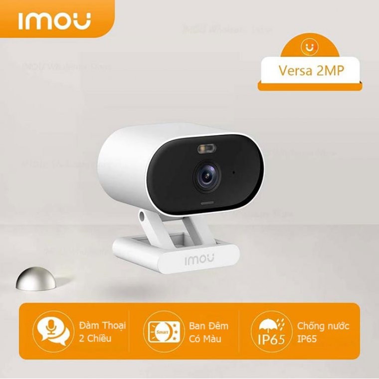 Camera Wifi Imou VERSA C22FP 2MP Đàm Thoại Hai Chiều Dùng Trong Nhà Ngoài Trời Nhỏ Gọn - Hàng chính hãng