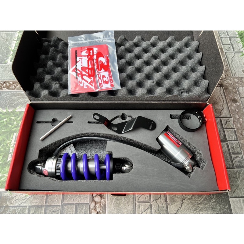 Phuộc RCB bình dầu rời DB-2 Plus( màu tím ) winer - H2motocare