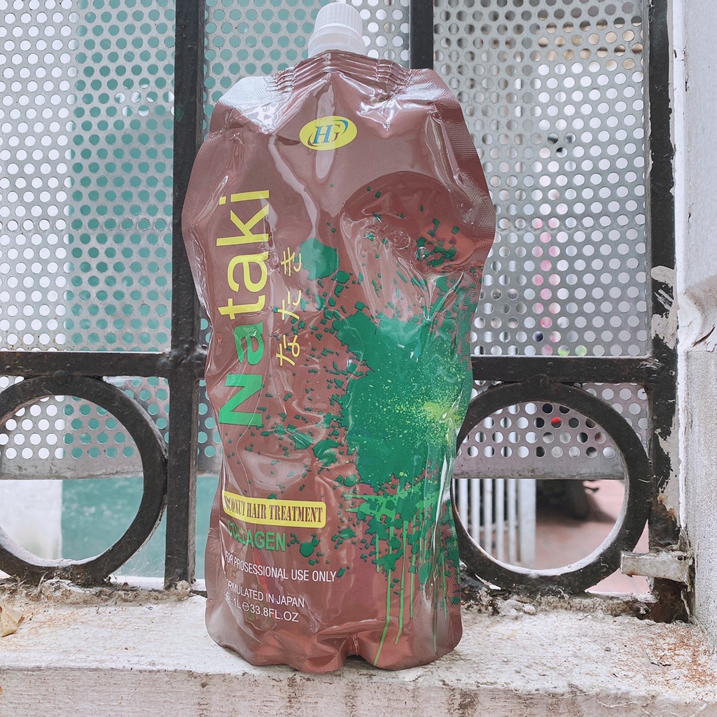 Kem Hấp Ủ tóc siêu mượt NATAKI 1000ml