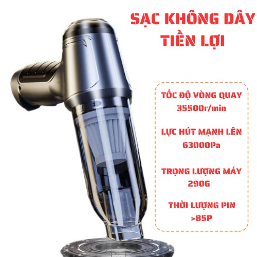 Máy hút bụi mini Lanita ST645 công suất 120W kích thước 218*160*67mm | BigBuy360 - bigbuy360.vn