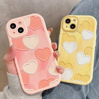 Ốp camera viền vuông in hình dễ thương cho IPhone 7-14prm