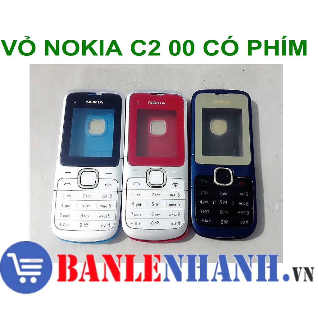 VỎ NOKIA C2 00 KHÔNG PHÍM