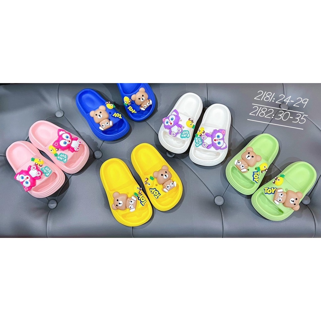 DÉP LÊ BÉ TRAI BÉ GÁI ĐẾ KẾP SIÊU NHẸ SIZE 24-35
