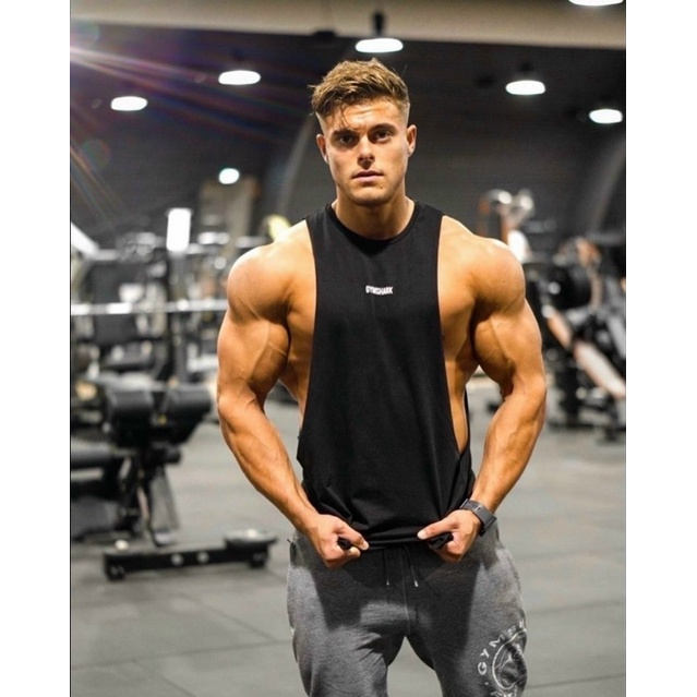 Áo Thun Ba Lỗ TâaapjGym Nam Thoáng Khí Mồ Hồi Thể Thao Chạy Bộ Logo Thêu Xịn Chất Lượng Cao