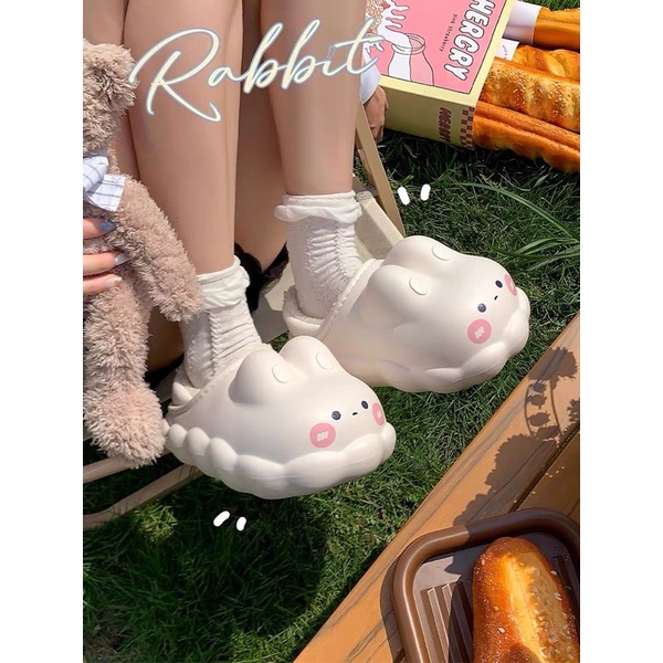 Dép lông thỏ chính hãng xixitiao