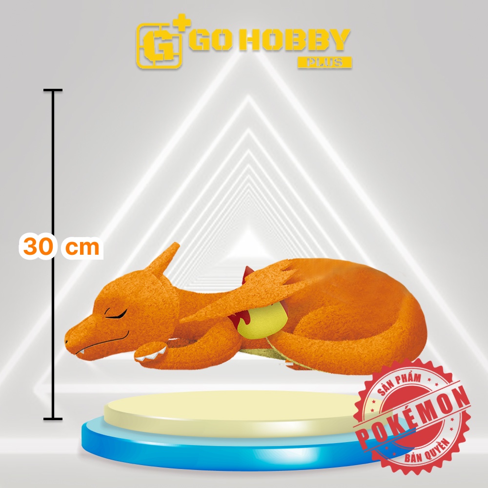 BANPRESTO | Thú bông Pikachu - Charizard | POKÉMON BIG PLUSH～PIKACHU・CHARIZARD～