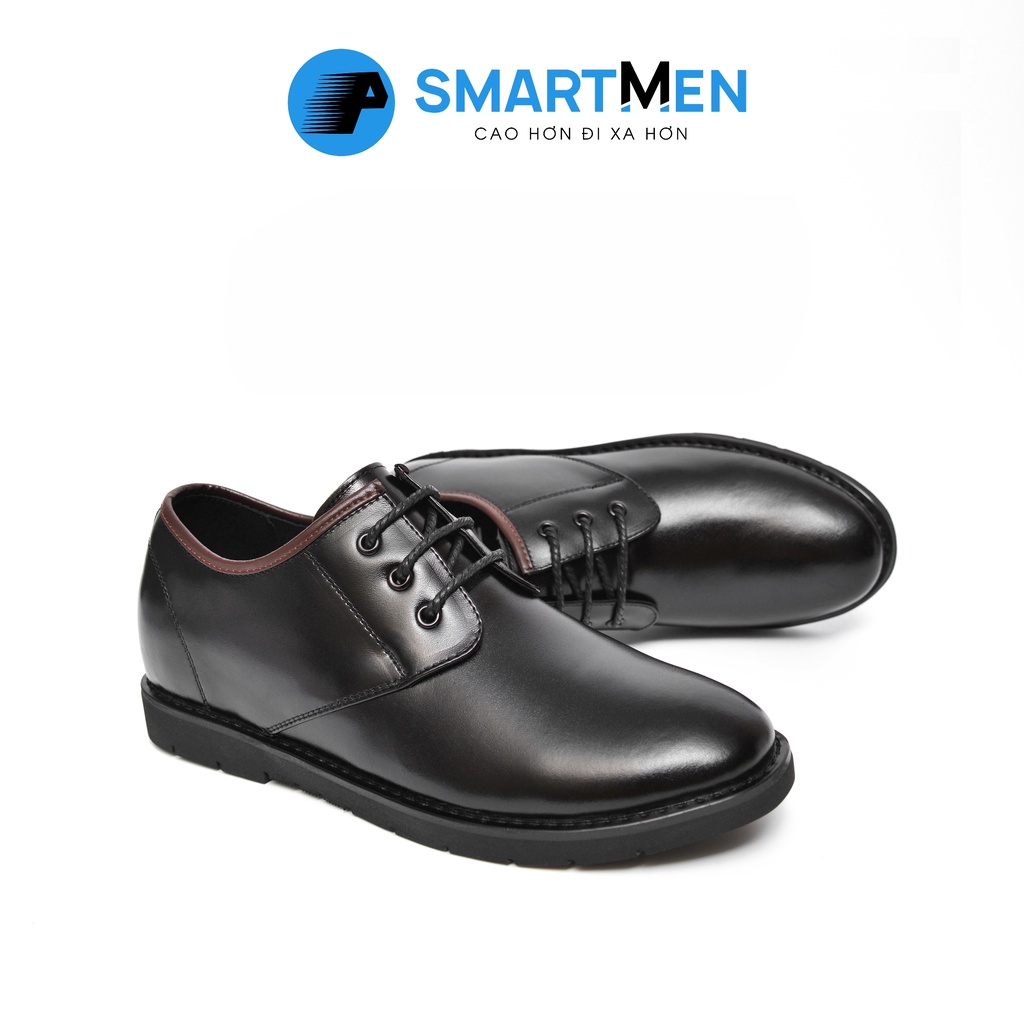 Giày da bò nguyên miếng SMARTMEN GD105 (đen) | BigBuy360 - bigbuy360.vn