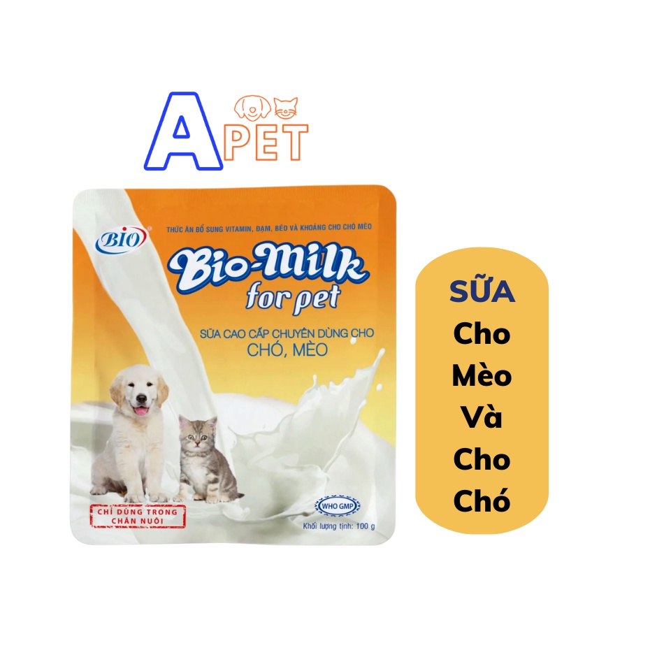 Sữa Bột Bio-Milk Cho Chó Mèo