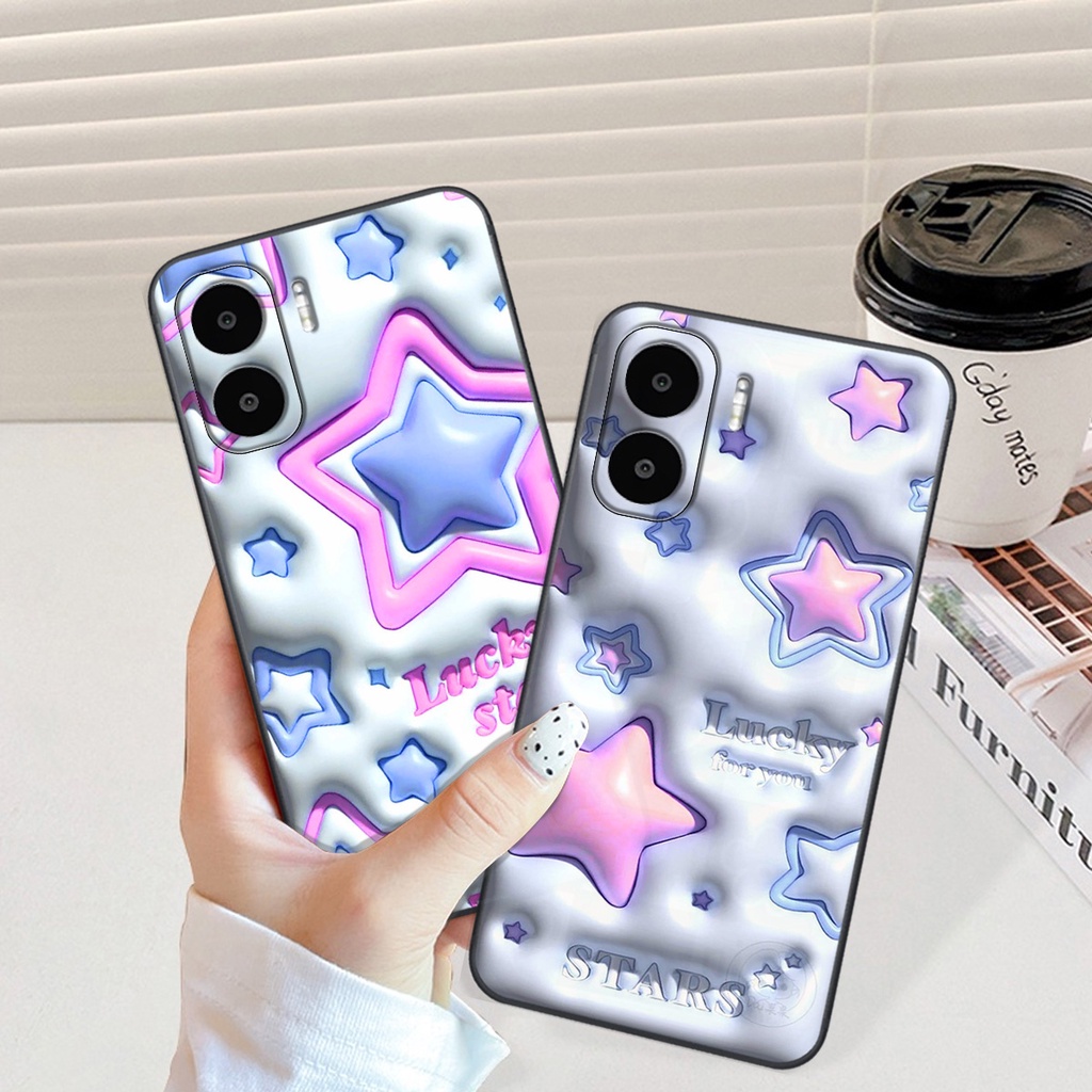 Ốp Xiaomi Redmi A1 in phẳng hiệu ứng 3D giả nổi siêu thật, cực xinh, cá tính