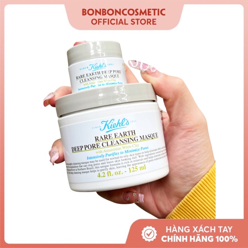 MẶT NẠ ĐẤT SÉT KIEHL'S fullsize và mini - BONBONCOCMETIC