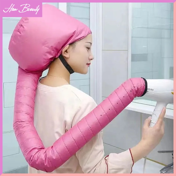 Mũ Hấp Tóc Chùm Đầu Dùng Cho Máy Sấy Tóc Cầm Tay