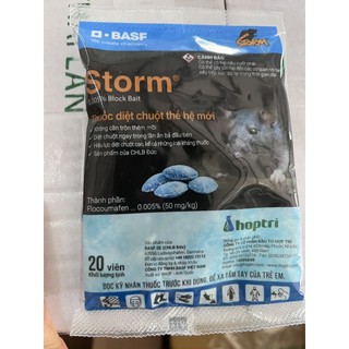 Thuốc Diệt Chuột Storm gói 20 viên chính hãng Basf Se hiệu quả số 1