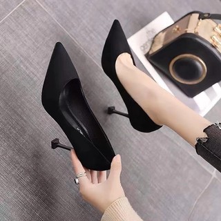 [HÀNG CÓ SẴN] Giày cao gót da lộn 9cm BIG SIZE [ 40-41-42-43]
