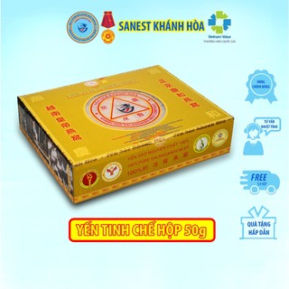 Yến sào đảo thiên nhiên Khánh Hòa tinh chế hộp 50G - 015