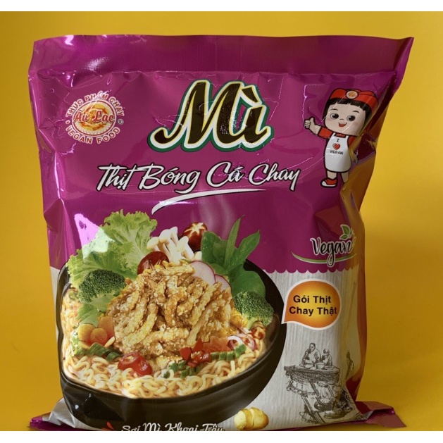 Mì Thịt Bóng Cá Chay Âu Lạc 72g Gói