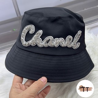 Mũ vành bucket lụa cn đá