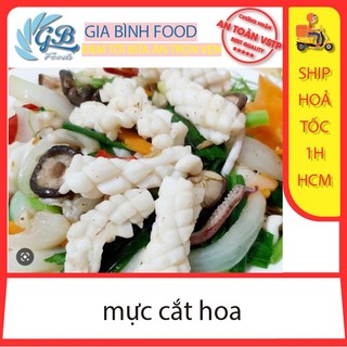 (ship1h)mực cắt hoa 500gr/túi_HCM