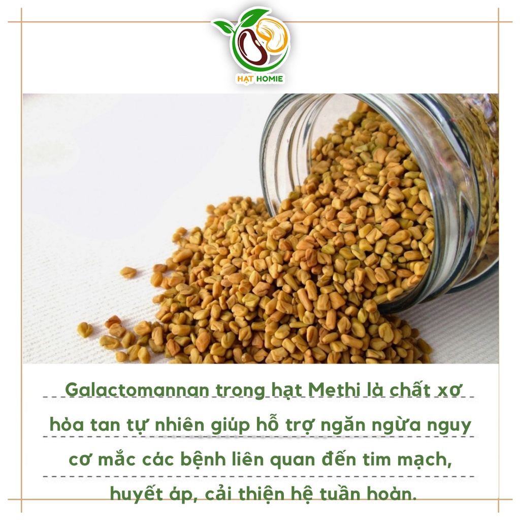 Hạt Methi nhập khẩu Ấn Độ Organic 500g