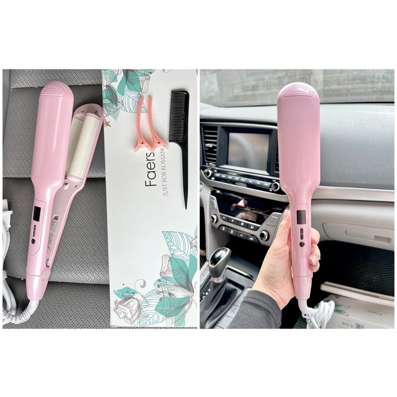 Máy uốn tóc sóng nước 2 trục phủ ceramic chống khô xơ tóc by PHUONGLAMTOC