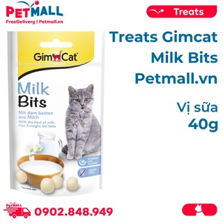 Treats Gimcat Milk Bits 40g - Vị sữa dành cho mèo Petmall