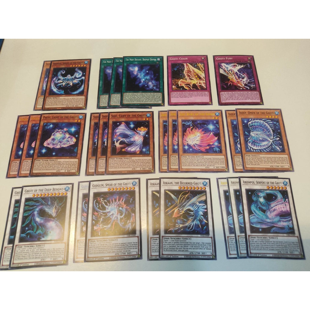 Bài Yu-gi-oh in theo set - Ghoti