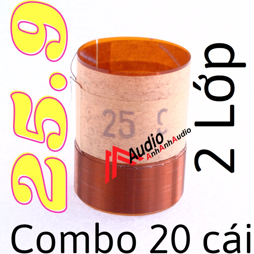 Coil loa phíp 2 Lớp bán combo