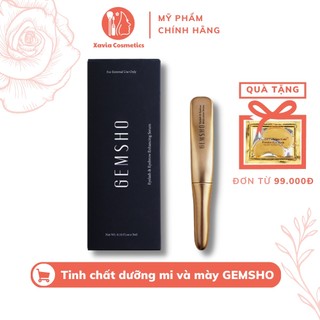 Tinh chất dưỡng lông mi và mày GEMSHO - tinh chất dưỡng giúp lông mi và lông mày dày, dài một cách tự nhiên