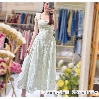 Đầm thiết kê Thêu Hoa