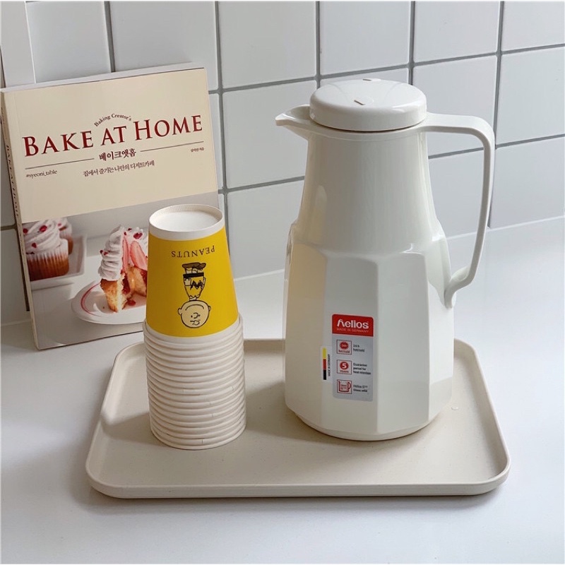 Khay đựng đồ ăn, khay decor đơn giản màu pastel phong cách Hàn Quốc