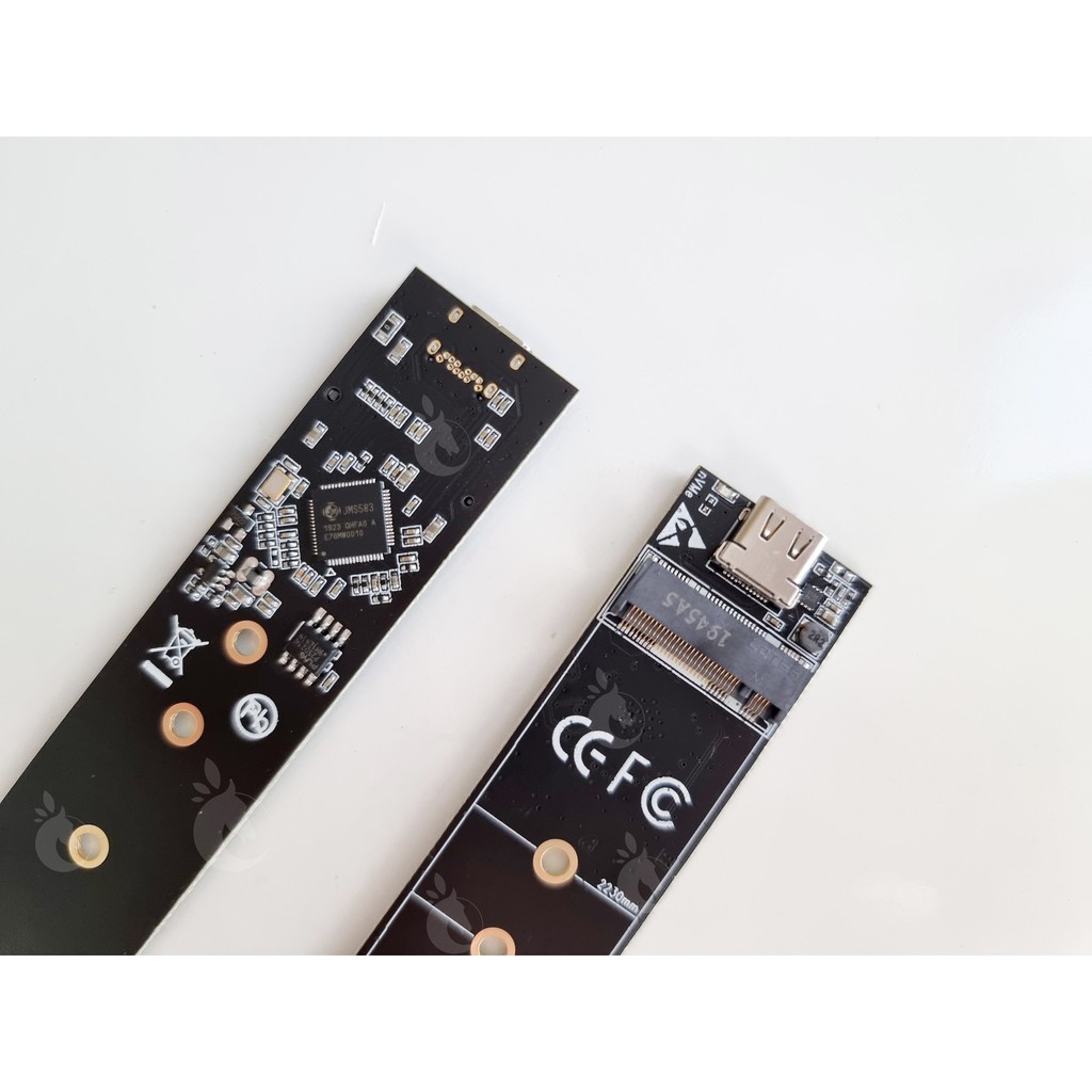 BOX Ổ CỨNG M.2 GIAO THỨC KÉP  Dblue_Shop, Type-C , Dành Cho Ổ Cứng SSD M2 PCI NVME & SATA