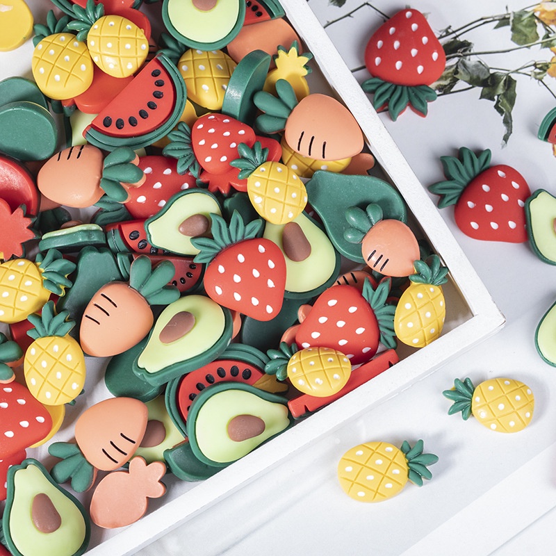 Hoạt Hình Miếng Dán Trang Trí Điện Thoại Hình Trái Cây diy