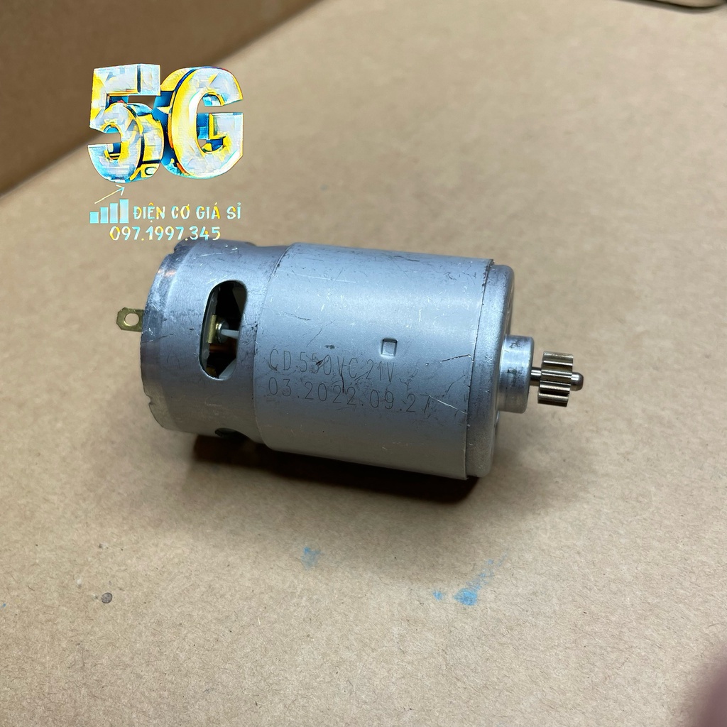 Motor 550 Loại 21v Dùng Thay Thế Máy Chạy Pin 18v - 21v Xài Chung LOẠI TỐT