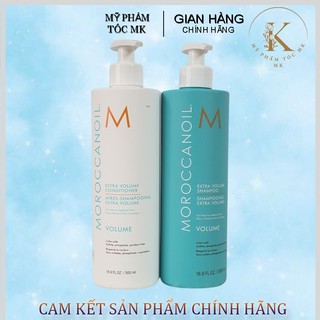 Dầu gội xả phồng tóc moroc extra volume 500ml