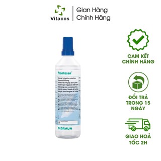 Dung Dịch Sát Khuẩn Vết Thương Prontosan Wound Solution 350ml/960ml - Ngừa Nhiễm Trùng & Giúp Vết Thương Nhanh Lành
