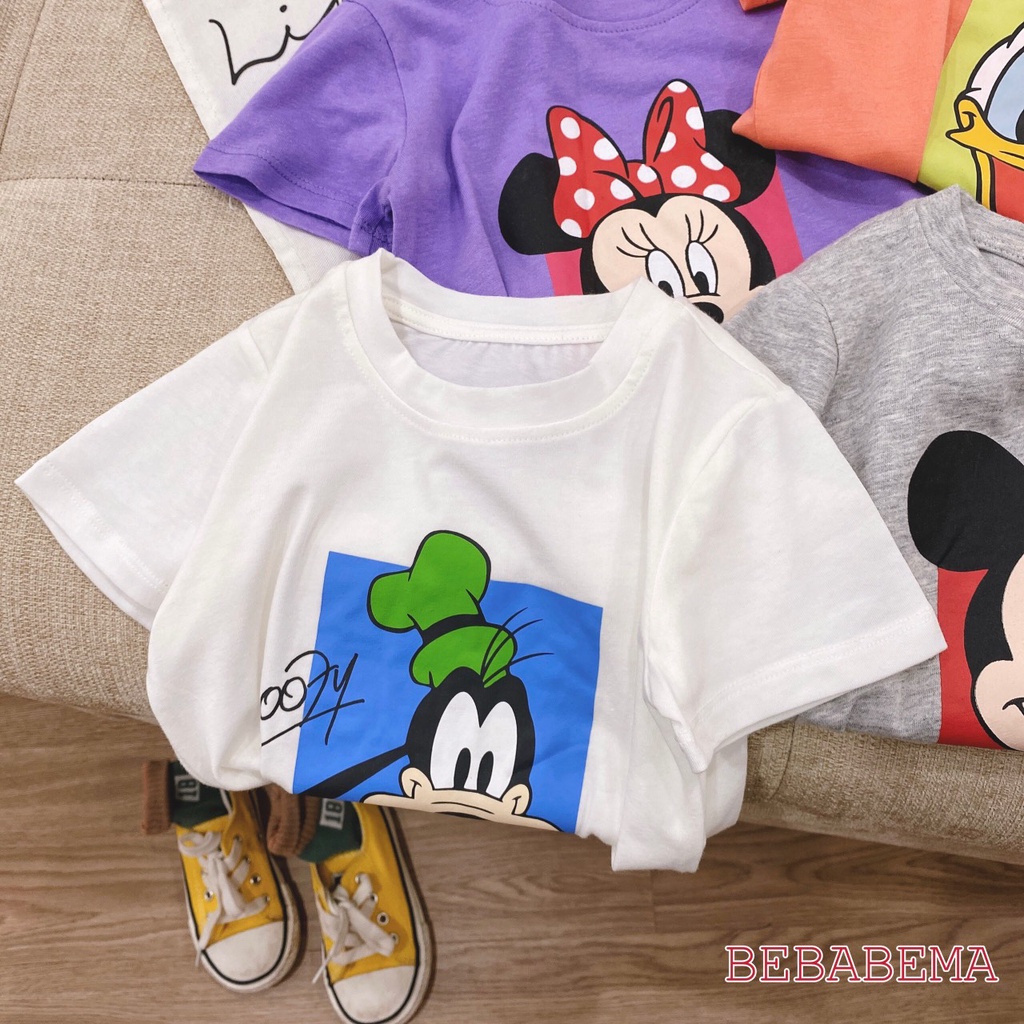 Áo thun cho bé gái BEEMO A007 áo phông bé gái với chất liệu cotton 100%, mềm mịn, thấm hút mồ hôi tốt, LEEMON