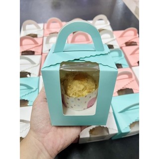 Set 10 cupcake bông lan trứng muối