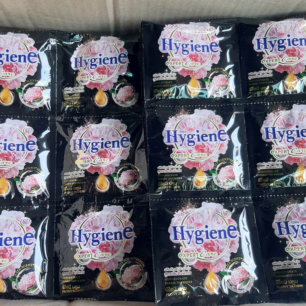 Nước xả vải Hygiene Thái Lan dây 12 gói