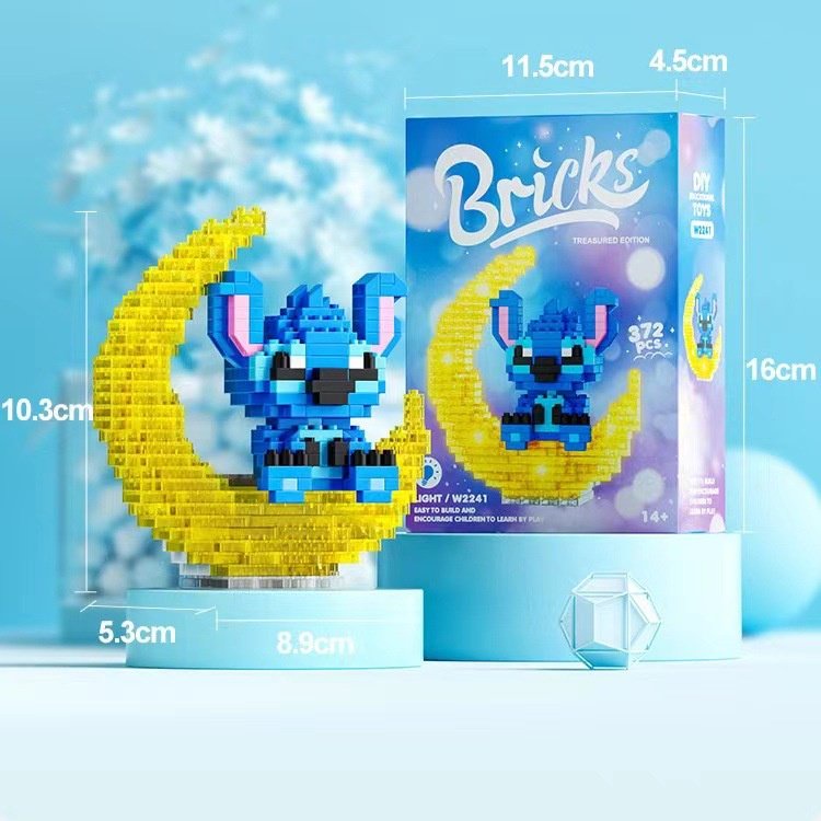 Lego phát sáng brick nhân vật hoạt hình