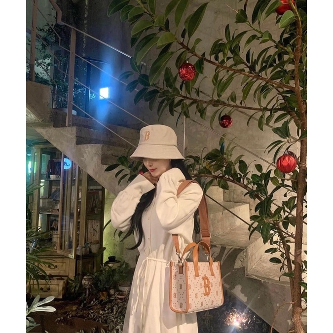 Túi tote mini MLB monogram DIA