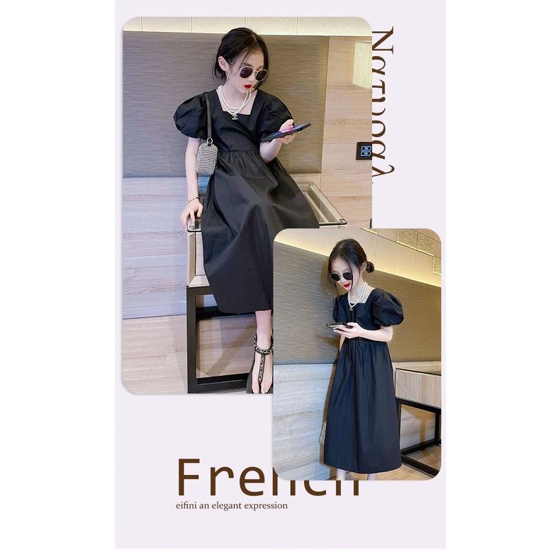 Đầm Dài Dáng Ôm Thời Trang Mùa Hè Dành Cho Bé Gái 3-5 - 8-10 - 12-13 Tuổi