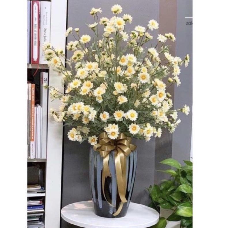 Cành hoa cúc hoạ mi dài 80cm siêu hót shop Hieudecor.