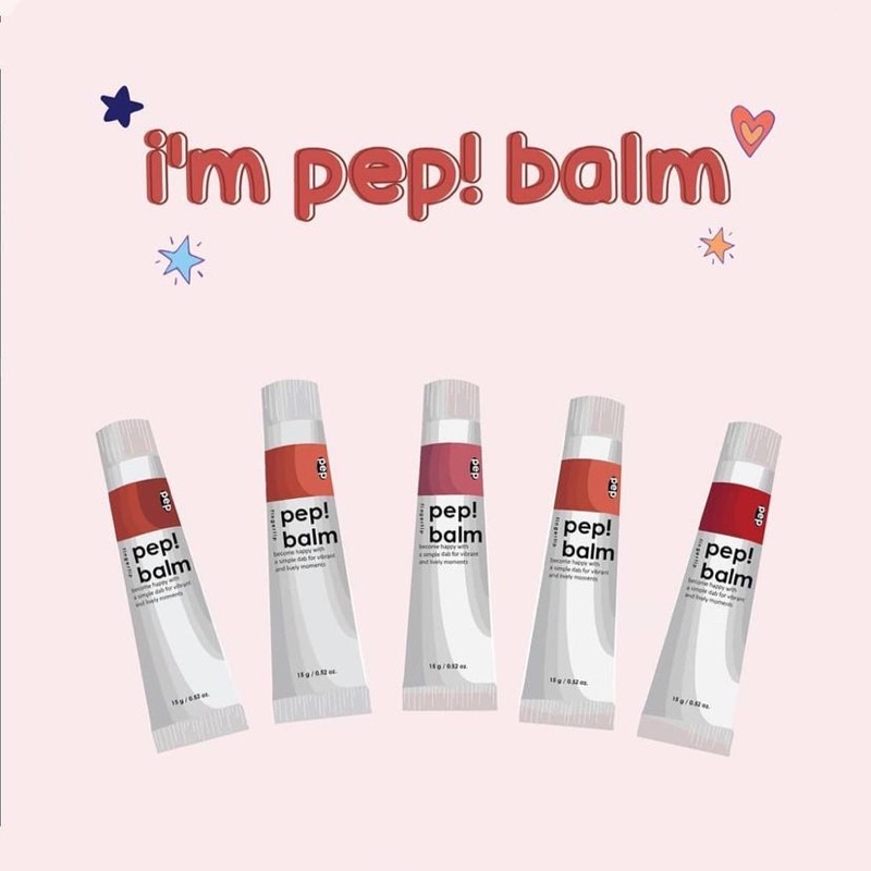 Son dưỡng môi kiêm má hồng đa năng I'M MEME Pep! Balm Lip & Cheek Multi Balm 15g