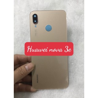 nắp Lưng Huawei Nova 3e ( kèm kính camera )